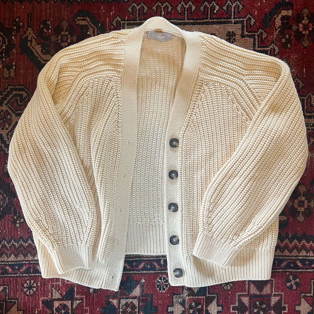 Everlane XL cardigan